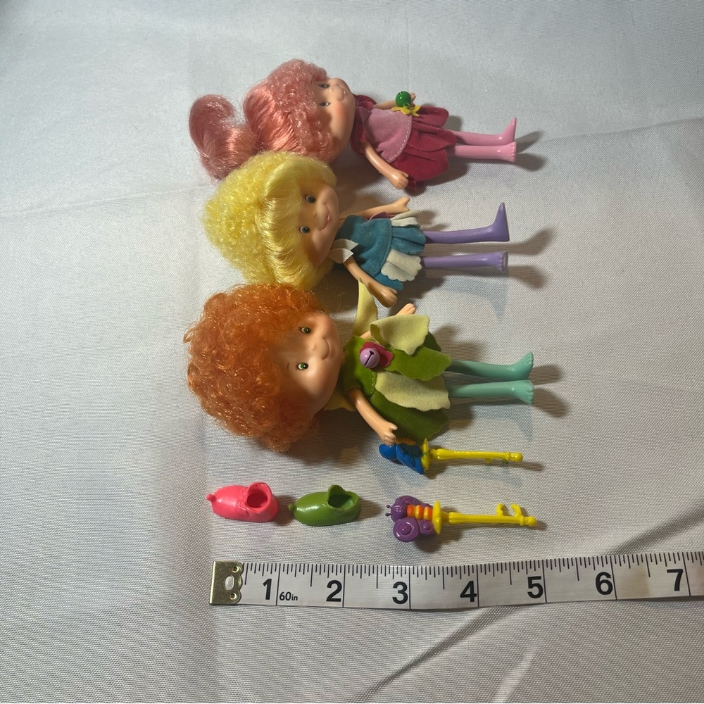1983 Herself the Elf Dolls Lot of 3 w/ Accessories – Mattel Vintage 5.5” *READ* - Picture 4 of 5